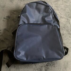 Kangaroo feeding Blue Backpack